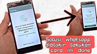 cara mengatasi whatsapp terblokir dianggap spam, solusi done 100%