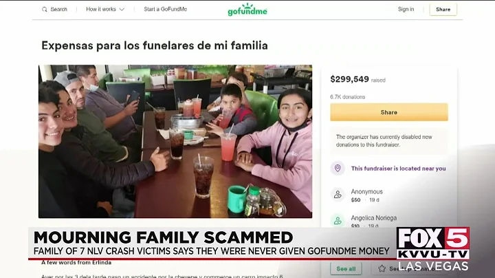 Family of 7 killed in North Las Vegas scammed, nev...
