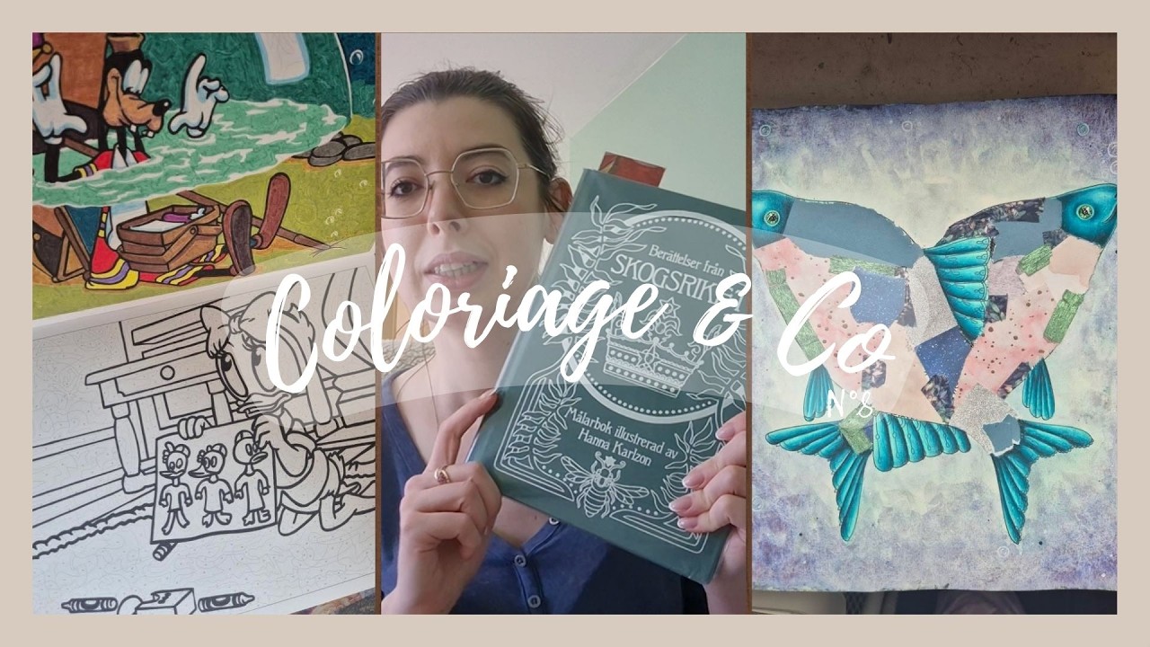 🫧 La chaîne a 5 ans 🥳 Réflexion sur la fin du Summernights et coloscrap ✂️ | Coloriage & Co 🫧