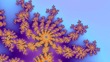Summer Skies, A Mandelbrot Fractal Zoom (2k)