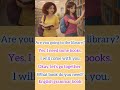 Library Time 📚 | Slow English Listening Practice A2 Level | Riya and Anvi