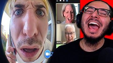lukeafk - trolling zoom classes... but its WHOLESOME (again) | REACTION