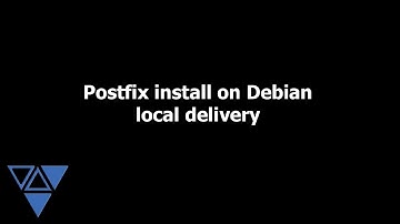Postfix install on Debian for local delivery