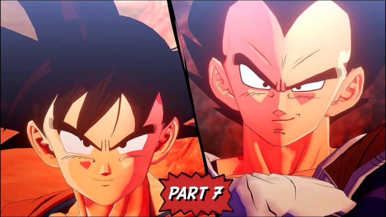 GOKU VS VEGETA! Dragon Ball Z: Kakarot - PART 7! - YouTube