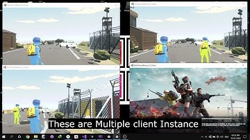 Battle Royal Multiplayer Dedicated Server Unity and .NET