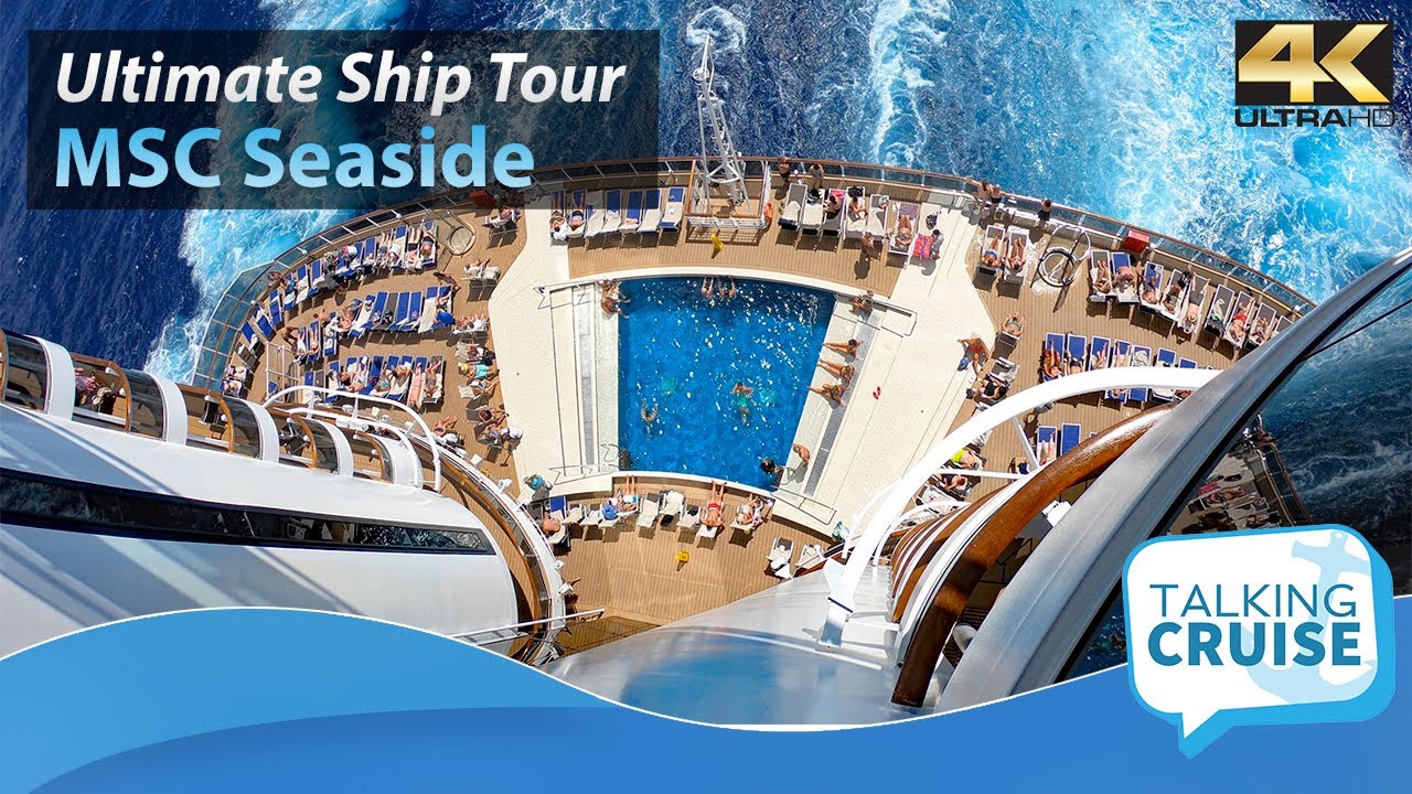 msc seaside cruise ship youtube