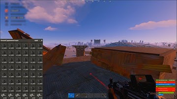 Crazy beam  Fast raid defense Rust