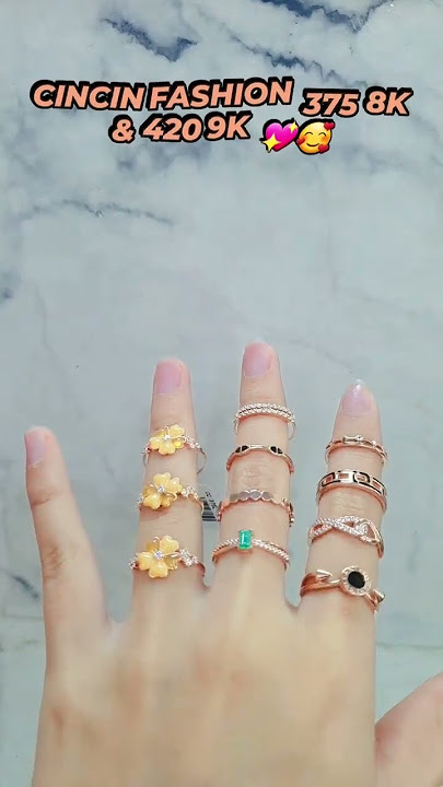 September 2025Cincin fashion emas 375 8k & 420 9KTelunjuk Atas   bawah1 26gr Rp 1 160 000