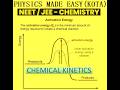 Chemical kinetics reaction rates and stoichiometry; arrhenius equation derivation; activation energy