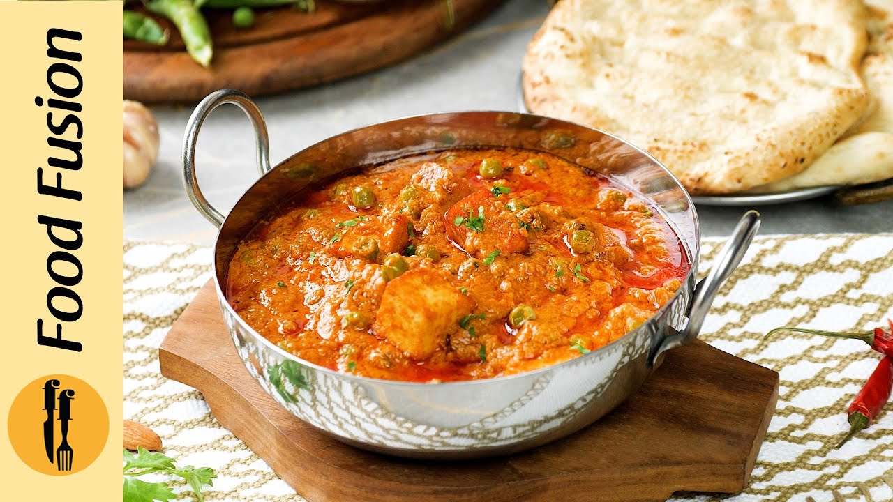 ⁣Matar Paneer Handi (Rajhistani Style) Recipe by Food Fusion