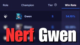 So Gwen is The Highest Winrate Jungle In The Game...
