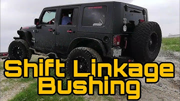 HOW TO - Replace Transfer Case Linkage Bushing - JEEP - 2006 jeep wrangler  shift cable bushing