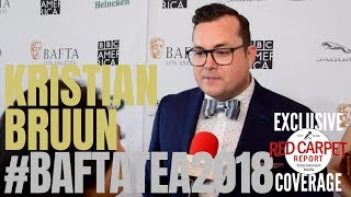 Kristian Bruun Interviewed At Baftas Tv Tea Party