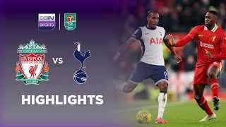 Thumbnail for Liverpool v Tottenham Hotspur | Carabao Cup 24/25 | Match Highlights