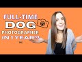 How I went FULL-TIME with my dog photography business within the FIRST YEAR! A little story about me