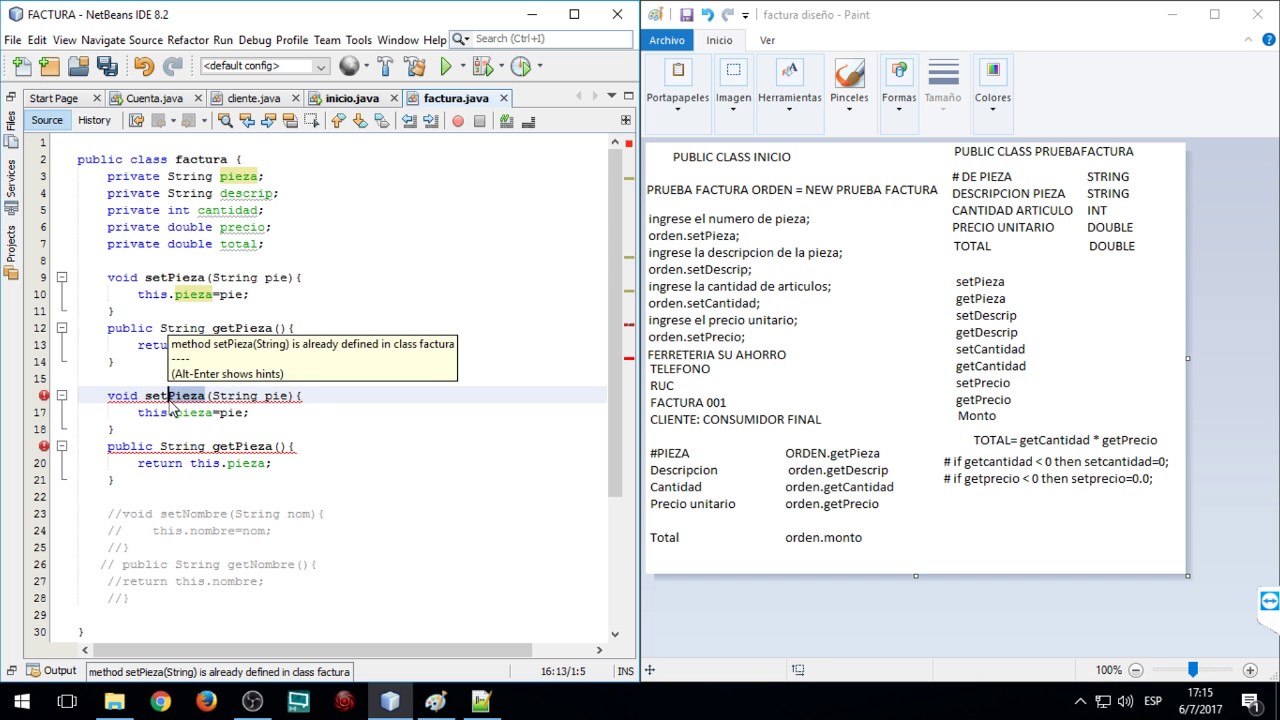 Programando con Animekai - Factura En Java Netbeans - YouTube