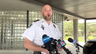 JPSO provides update after deputy shot  man wanted in connection with armed robbery investigation.