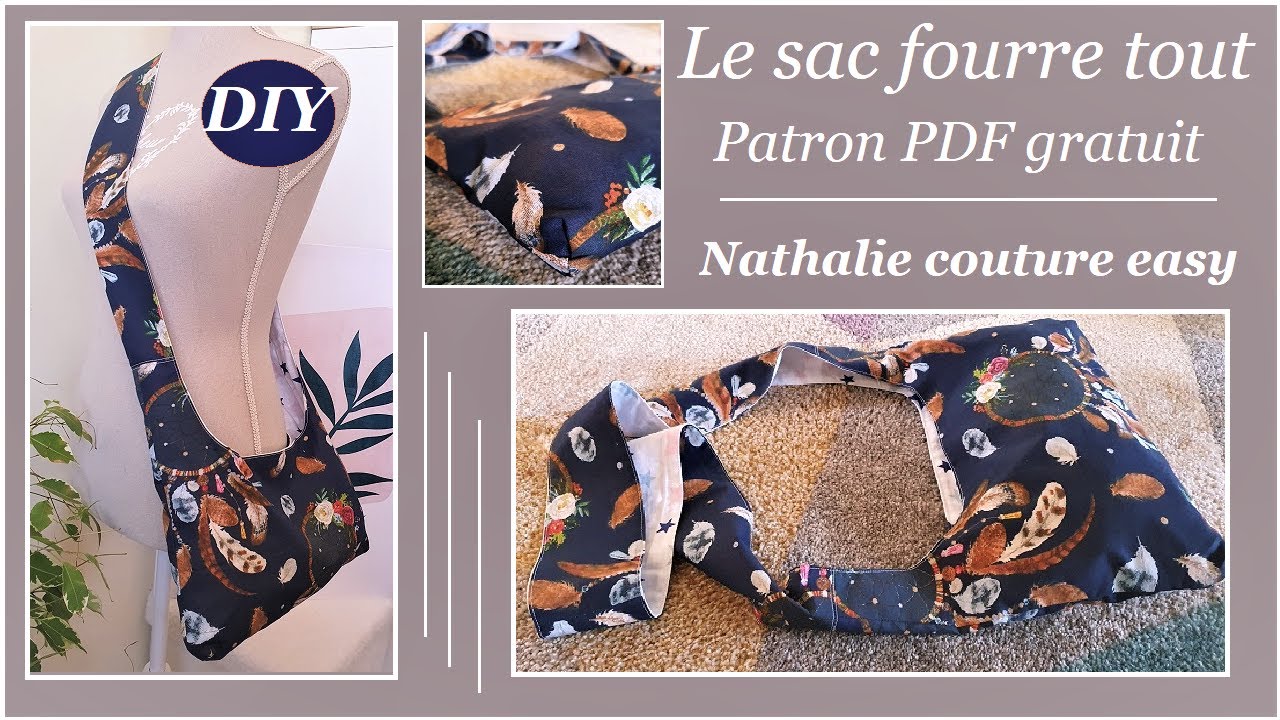 Sac Fourre-tout Artisanat American Crafts - Couleur Aqua / Bleu-vert - Neuf