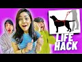 TRYING LIFE HACKS WITH MY BROTHER AND SISTER PART PATA NAHI | Rimorav Vlogs