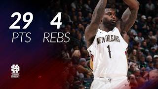 Zion Williamson 29 Pts 4 Rebs Vs Wolves 2526 Season