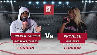 FOREVER TAPPED Vs PRYNLEE DA DIVAA | PenGame Rap Battle 2023