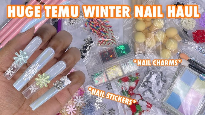 Cute Cartoon Fake Nails Press Nails 3d Kawaii Bear Rabbit - Temu