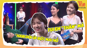 CHIA RẺ TÌNH CHỊ EM HARI WON & MAI HỒ, TRƯỜNG GIANG BỊ "NGHIỆP QUẬT" TÉ CHỎNG VÓ