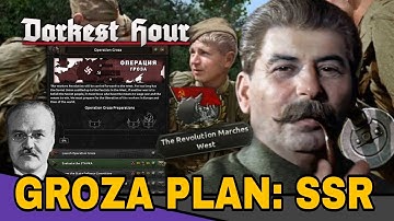 HOI4: CAN USSR DEFEAT GERMANY IN 1940? OPERATION GROZA — Darkest Hour