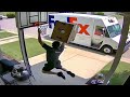 Idiot Delivery Drivers Caught On Camera !