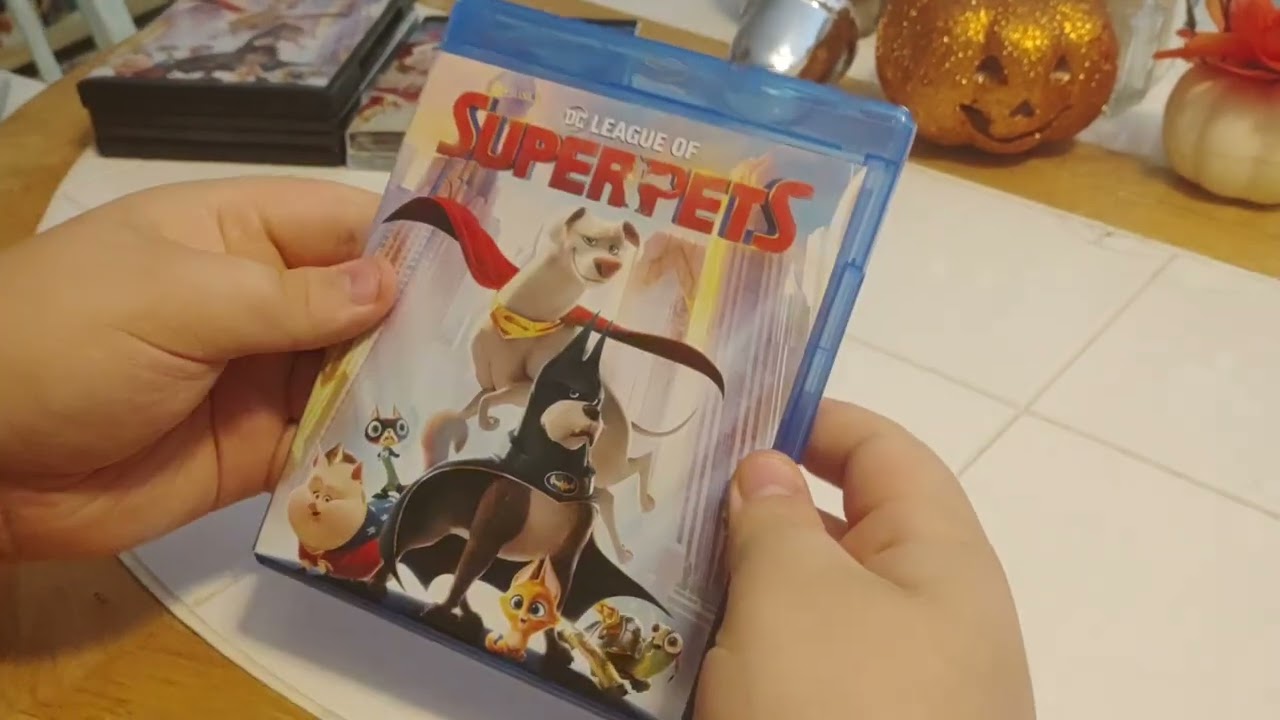 DC League of Super-Pets Blu-ray Unboxing