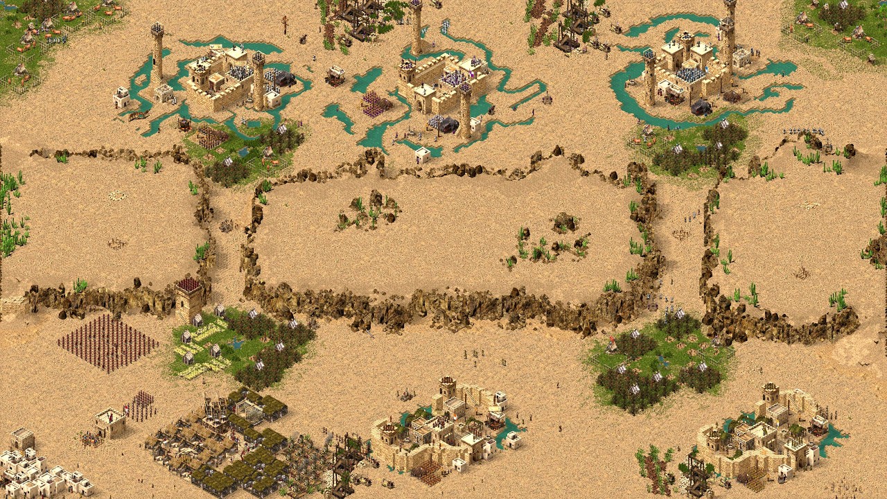 3v3 Snake vs Crocodile The Serpent's Gambit - Stronghold Crusader Definitive Edition