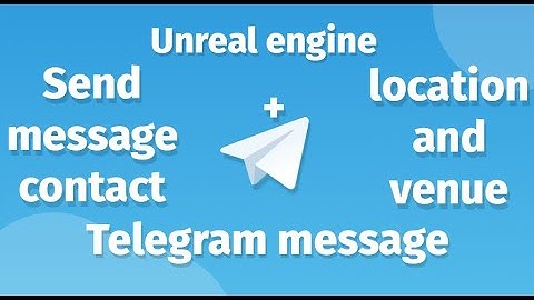Telegram Unreal engine (Demo)