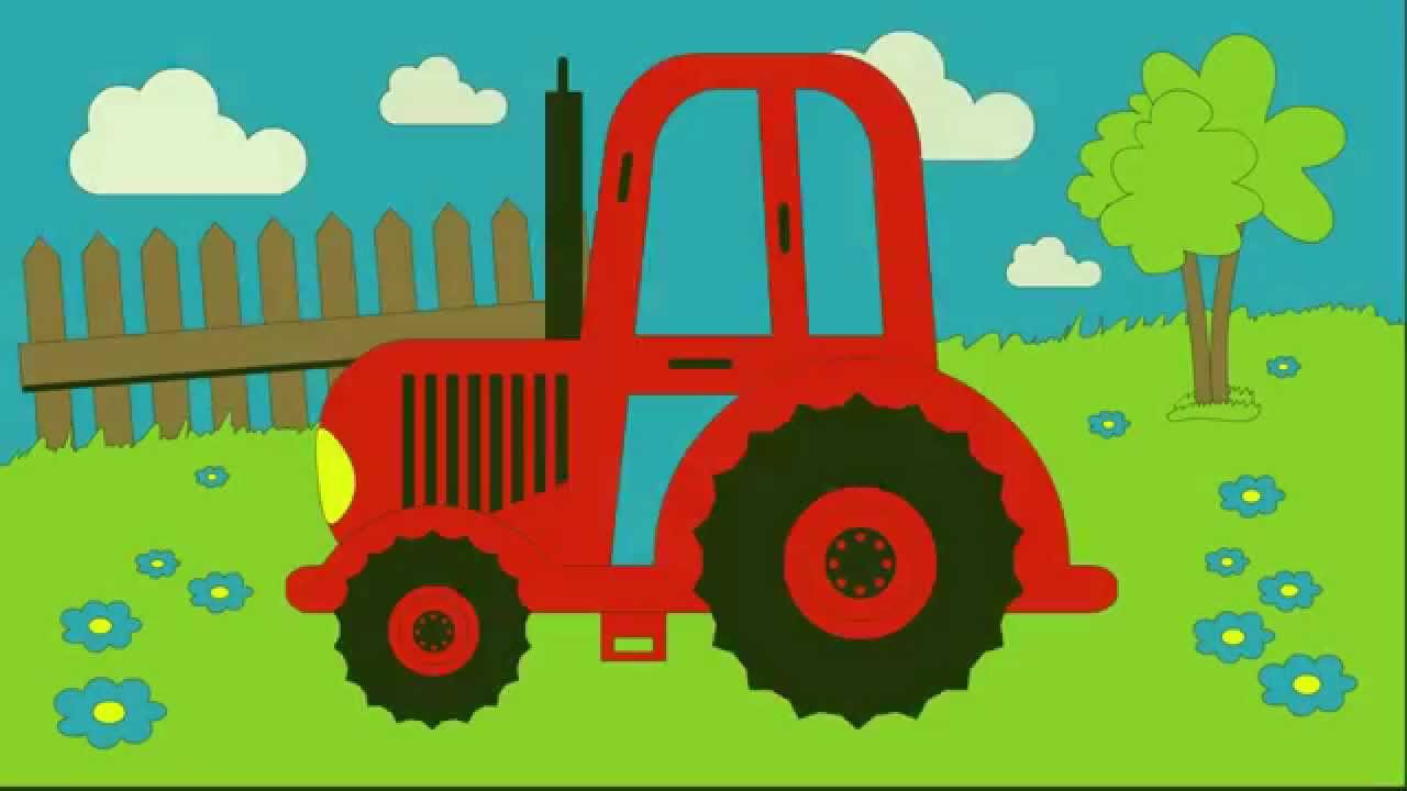 Kolorowanie Traktora Nauka Kolorow Dla Dzieci Czywieszjak Youtube