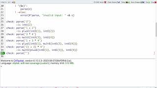 Shplait Interp 5 - test coverage