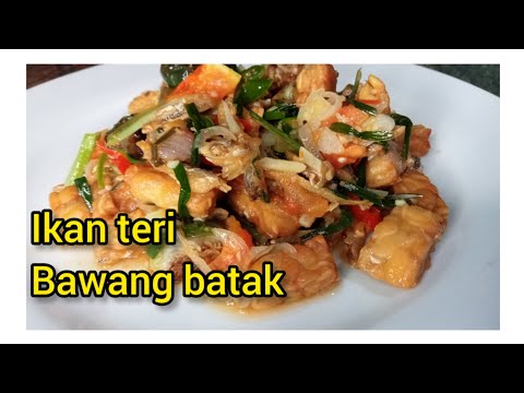 Cara Masak Ikan Teri Pakai Bawang Batak