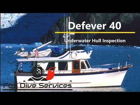 Underwater Hull Insection Defever 40 Underwater Hull Inspection - YouTube