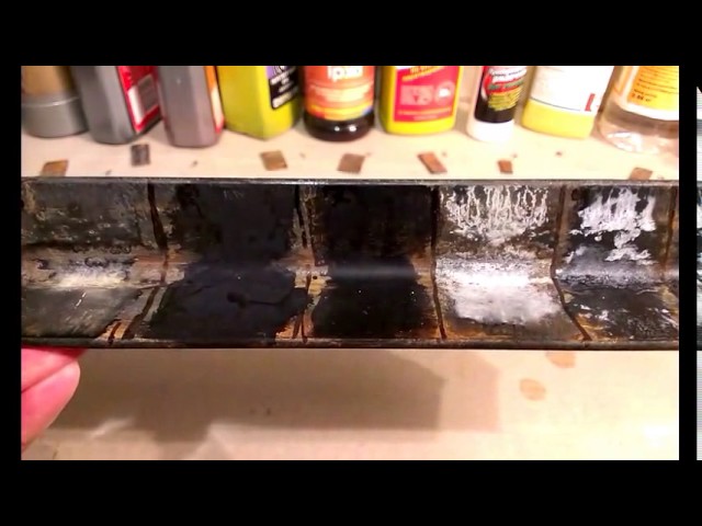 Преобразователи ржавчины, Большой тест 2, покраска, адгезия, коррозия под лаком