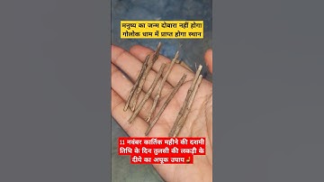 11 नवंबर कार्तिक महीने की दशमी तिथि तुलसी की लकड़ी दीये का उपाय#deep #tulsi #kartik #shivpuran #upay