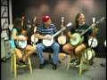 Rob Bishline and two star banjo students play cold frosty morn