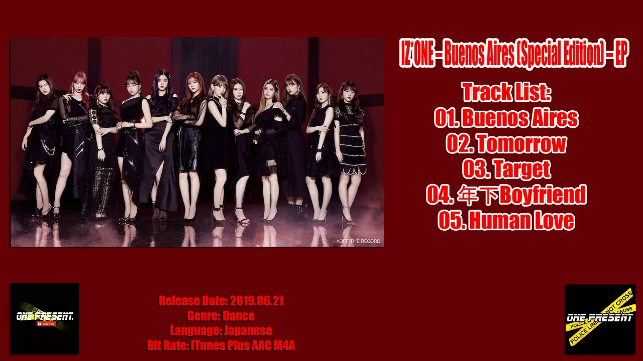 ALBUM IZ*ONE – Buenos Aires (Special Edition) - YouTube