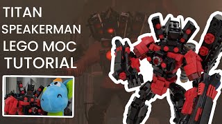 Lego MOC TITAN SPEAKERMAN