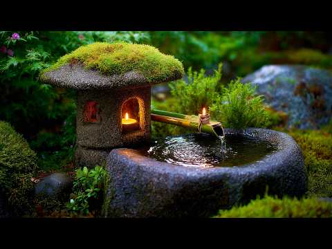 Sound of Water and Relaxing Music 🪴 Peace of Mind, Healing, Stress Relief