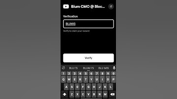 Blum CMO @ Blockchain | Blum Video Code