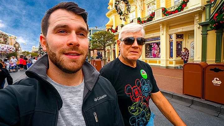 Checking Into All Star Music For Christmas With My DAD! Railroad Is Opening, Magic Kingdom Time