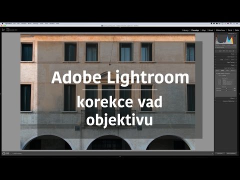 Adobe Photoshop Lightroom – korekce vad objektivu