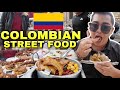 Crazy street food of colombia 