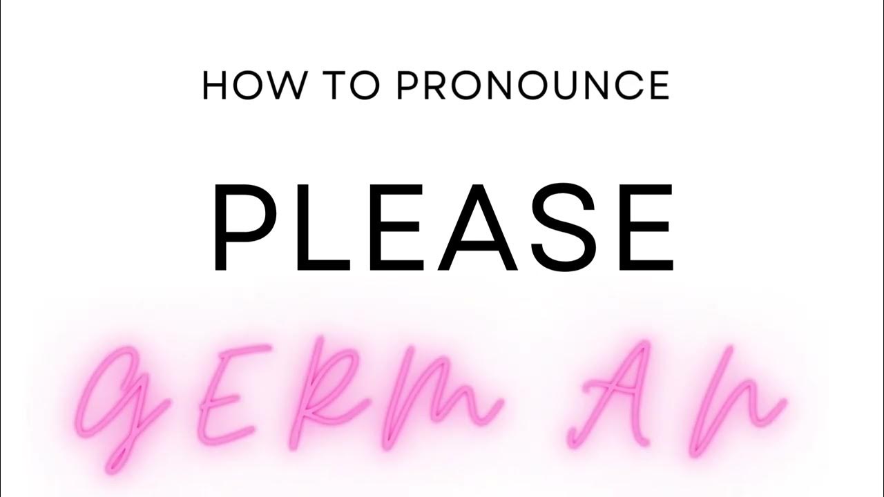 how-to-pronounce-please-in-german-youtube