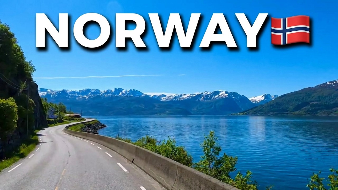 Norway´s beautiful fjords - a road trip drive