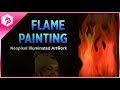 Ever-buring Flame Painting