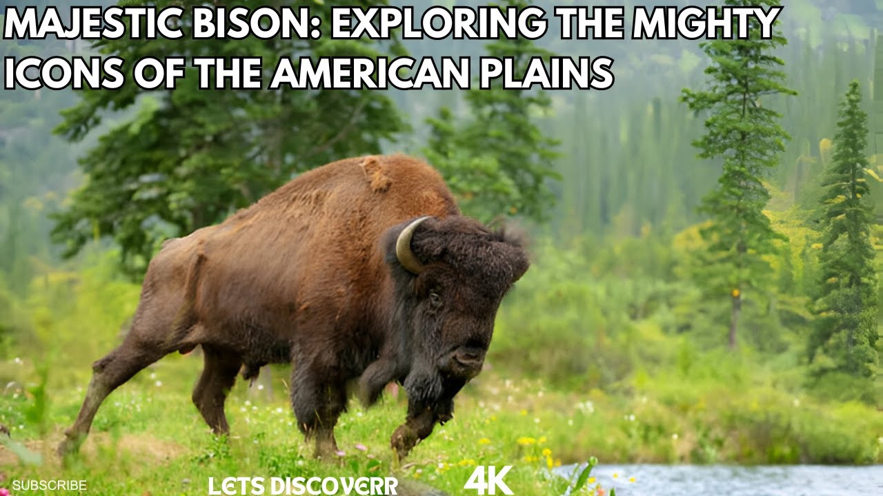 "Majestic Bison: Exploring the Mighty Icons of the American Plains ...